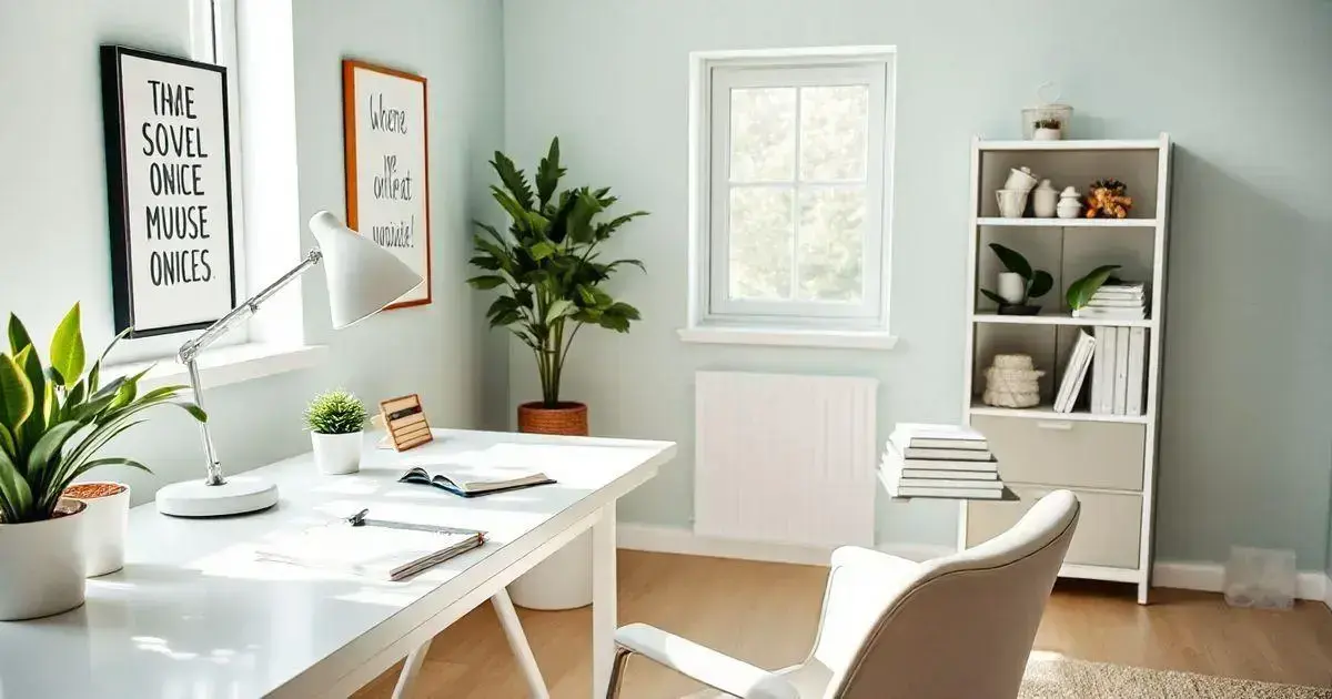 Creating a Dedicated Workspace for Success