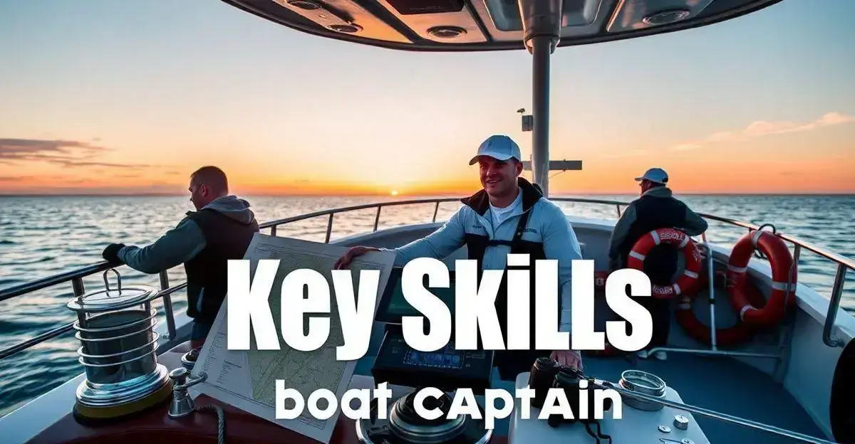 Key Skills for a Boat Captain