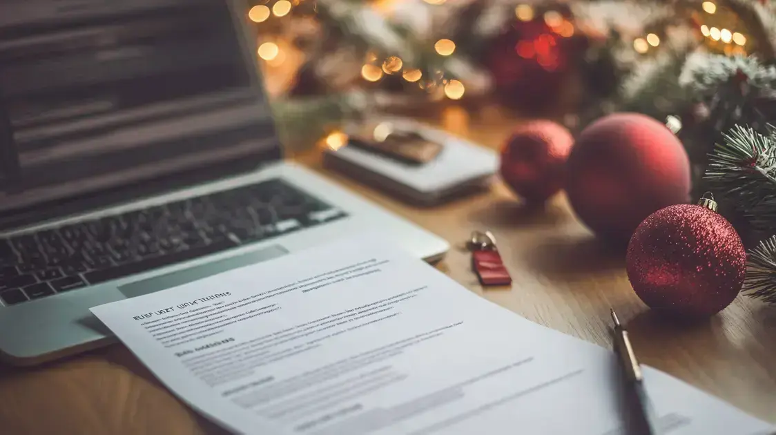 How to Prepare for Christmas Job Applications